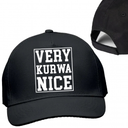 Czapka z daszkiem VERY KURWA NICE 