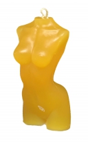 Świeca KOBIETA pomarańczowy