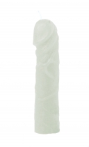 Świeca sam penis BIAŁA