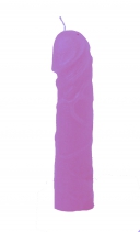 Świeca sam penis FIOLETOWA