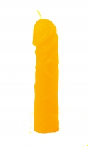 Świeca sam penis POMARAŃCZOWA